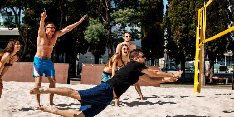 Beach Volleyball Spieler