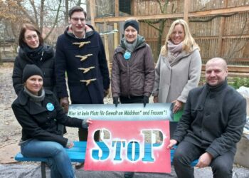 16 Tage – 16 Parkbänke gegen Gewalt an Frauen und Mädchen