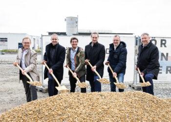 Spatenstich für Österreichs größte Insektenzuchtanlage