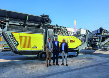 Spitzenreiter im Baustoff-Recycling