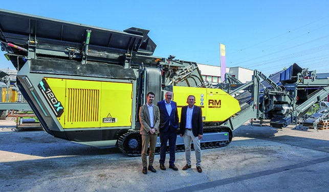 Spitzenreiter im Baustoff-Recycling