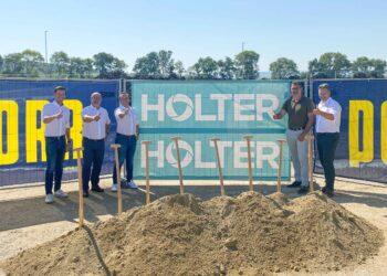 Spatenstich für das HOLTER Verteilzentrum in Müllendorf