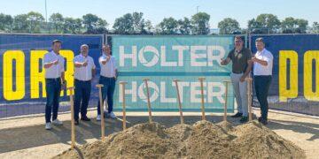Spatenstich für das HOLTER Verteilzentrum in Müllendorf