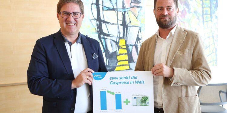 Gaspreis-Senkung und Treuebonus