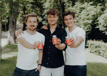 V.l.n.r.: Christopher Braeuer, Benjamin Matzinger, Lukas Grossauer