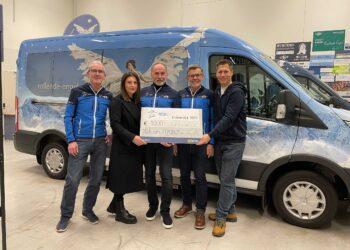 RC-Bergfinder radeln für Rollende Engel