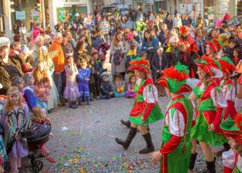 Buntes Faschingstreiben am Faschingsdienstag
