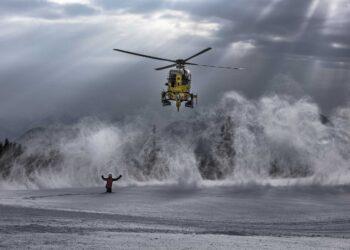 ÖAMTC-Flugrettung im Einsatz auf Österreichs Skipisten