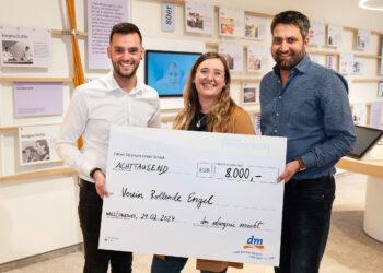 dm spendet 8.000 Euro