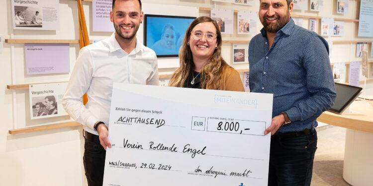 dm spendet 8.000 Euro