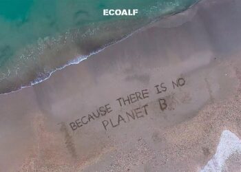 Strand mit Because there is no Plant B ECOALF