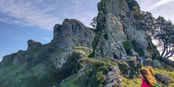 An einem Tag der neuntägigen Wander-Erlebnisreise von Weltweitwandern durch die Blaue Zone Sardinien geht es auf den 785 Meter hohen Monte Arcuento.
