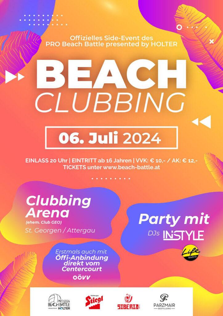 Beach Clubbing beim PRO Beach Battle MASTERS presented by HOLTER