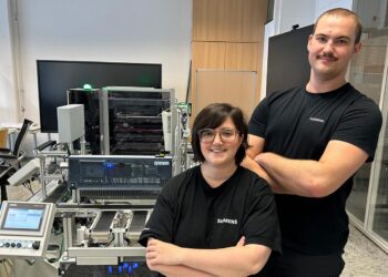 Nurit Davidowicz und David Kier, Auszubildende bei Siemens AG Österreich