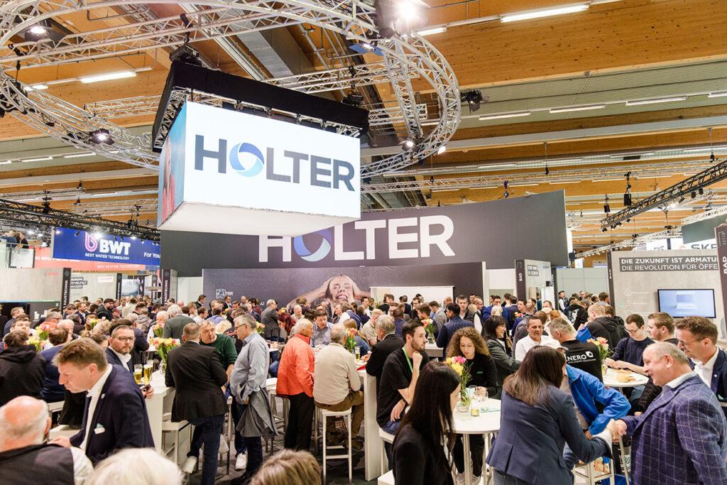 HOLTER Messestand Überblick