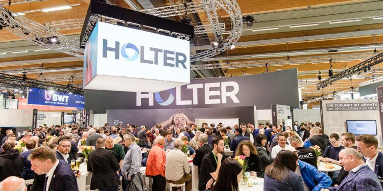 HOLTER Messestand Überblick