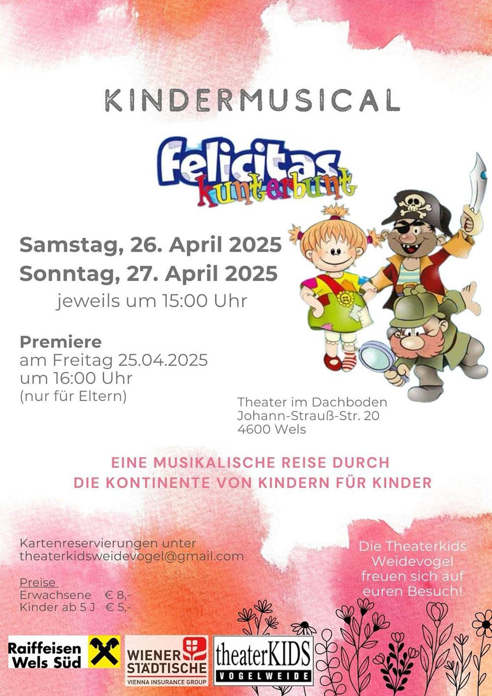 Plakat Kindermusical