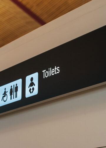 Öffentliche Toilette