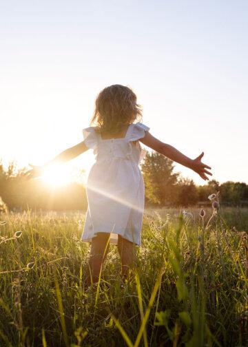 Kind in der Sonne